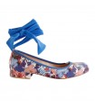 Blue Flower Booking Shoes